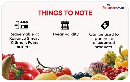 Reliance Smart Super Store| E-Gift Card | Instant Delivery | Valid for in-store purchases | 1 year validity 4