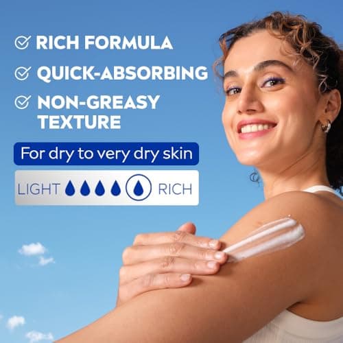 NIVEA Nourishing Body Milk 600ml Body Lotion with Hyaluronic Acid | 72Hr Hydration | Deep Moisture Care for Very Dry Skin | Enriched with Almond Oil | Smooth, Radiant & Healthy Looking Skin Care 5