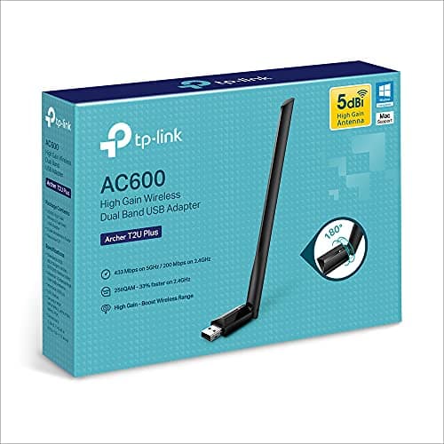 TP-Link 600 Mbps WiFi Wireless Network USB Adapter for Desktop Pc with 2.4Ghz/5Ghz High Gain Dual Ba 4