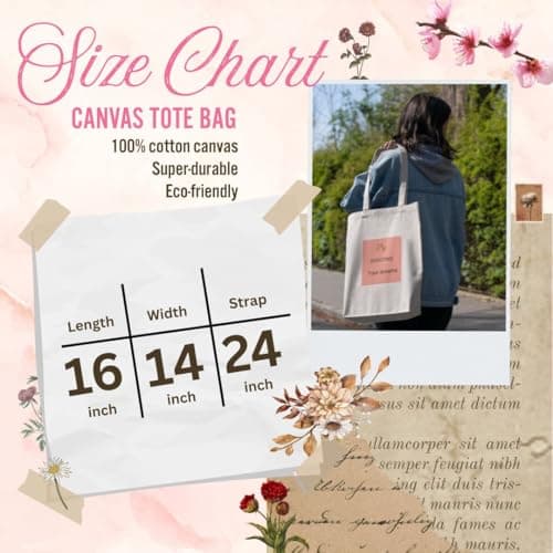 THE QUIRKY HOME Tote Bag for Women with zip, Aesthetic Canvas tote bag for college girls, office, stylish and reusable - India Theme - D No - 223 5