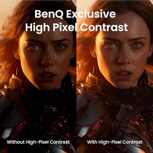 BenQ EW270Q 27" 2K QHD 200Hz IPS Gaming Monitor | HDRi|1200:1 Contrast|90% P3 Gamut|350 nits|Built-in-Speakers(5W X2)|AMD FreeSync Premium|USB-C (65 W), HDMI|Eye-Care| Game Color Mode 5