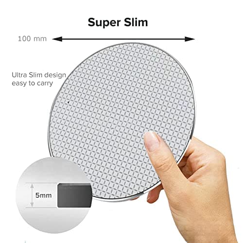UNIGEN UNIPAD 100 10W Wireless Charger Fast Charging Pad Compatible with i Phone 17/16/15/15 Plus/15 Pro/15 Pro Max, iPhone 14/14 Plus/14 Pro/Max, iPhone 13/12/11 Series-White 5