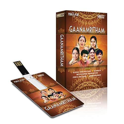 MUSIC CARD - GAANAMRITHAM - 320 kbps MP3 Audio ( 4 GB )