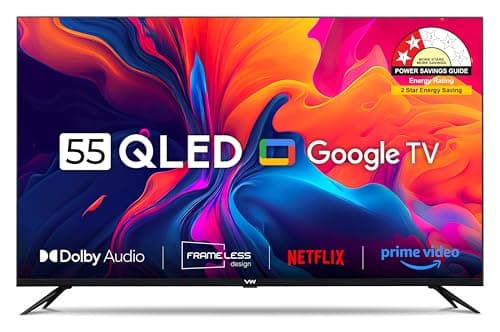 VW 140 cm (55 inches) Pro Series 4K Ultra HD Smart QLED Google TV VW55GQ1 2