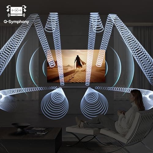 Samsung 580 W True 9.1.4 ch Full Surround Soundbar with Wireless Dolby Atmos | Center-Up-Side-Front Wide-firing Speakers | Alexa | Wi-Fi | HDMI eARC | Optical In | Bluetooth (HW-Q930H/XL, Titan Black) 5