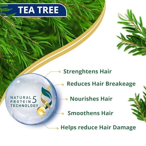 Himalaya Anti Dandruff Shampoo With Tea Tree Removes Dandruff & Soothes Sclap, 1000 ml 5