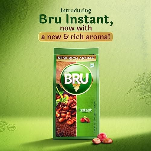 Bru Instant | Aromatic Coffee From South Indian Plantations | Premium Blend of Robusta & Arabica Beans For a Rich Coffee Experience | 200g 3