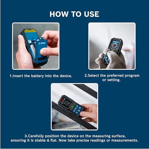 BOSCH GLM 50-23 G Professional Laser Measurer| 2-in-1 Distance & Angle Measurer | Green Laser Class 2, Range up to 50 m, ±1.5 mm | Memory Function, IP65 Rated| Batteries Included| 1 Year Warranty 5