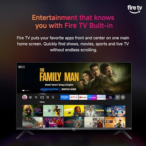 Xiaomi 108 cm (43 inches) Smart TV QD-Mini LED Fire TV L43MC-FSMIN 3