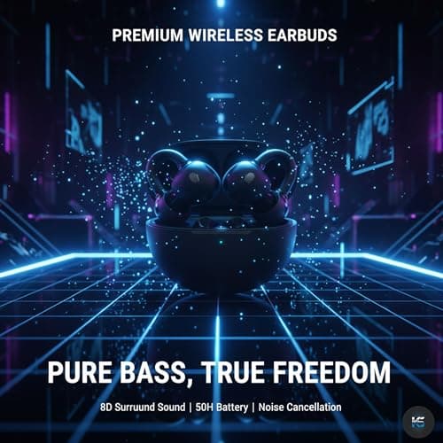 Drumstone ( 𝐌𝐄𝐆𝐀 𝐎𝐅𝐅𝐄𝐑 𝟏+𝟑 𝐘𝐄𝐀𝐑𝐒 𝐖𝐀𝐑𝐑𝐀𝐍𝐓𝐘 TWS Wireless Headset Open-Ear Bluetooth 5.3 Waterproof, 50H Playtime, Lightweight Comfort Fit for Running, Cycling, Gym 5