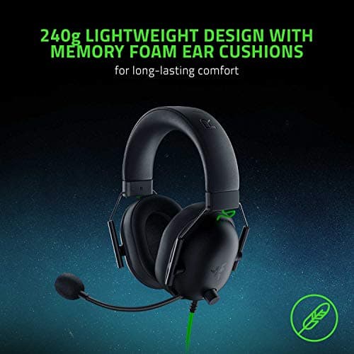 Razer BlackShark V2 X Smartchoice Wired Gaming Headset with Mic, 7.1 Surround Sound, 50mm Drivers, Memory Foam Cushions, Multi-Platform (PC/PS/Xbox/Switch/Mobile), 3.5mm Jack_Black 5