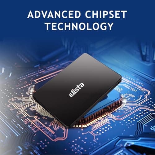 Elista SPEEDX 2.5" 256 GB Internal Solid State Drive/SSD with SATA III Interface,6Gb/s,Fast Performance, Read/Write- 550/500 MB/s,3D TLC NAND Flash Technology,5-Years Warranty(ELS-SATA256 SPEEDX 2.5) 3