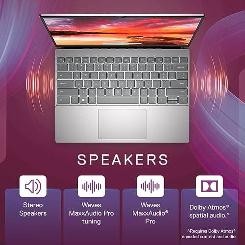 Dell Inspiron 5330 Laptop, Intel Evo Platform Powered by Intel Core i7-1360P Processor/16GB LP DDR5/1TB SSD/13.3" (33.78cm) QHD+ 300 nits/Win 11 + MSO'21/15 Month McAfee/Platinum Silver/1.24kg 4