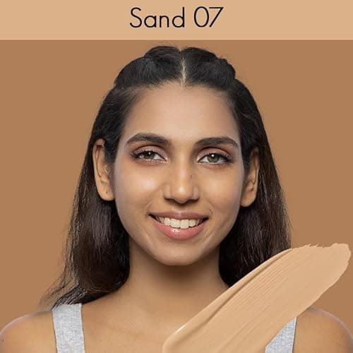 Nykaa All Day Matte Long Wear Liquid Foundation, Sand 07 5