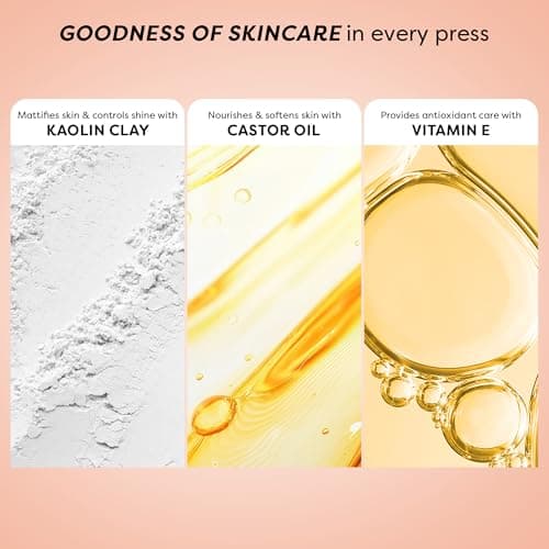 SUGAR POP 20 HR Longwear compact with Kaolin Clay and Vitamin E | Face Powder with Matte Finish | Oil Control | 9gm - 03 Honey 3