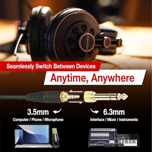 Superlux Semi-Open Studio Headphones – Over-Ear, Lightweight & Comfortable, High-Fidelity Sound for Mixing, Recording, Gaming & Everyday Listening 5