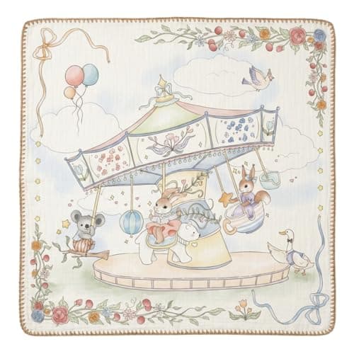 haus & kinder Muslin Blanket for New Born Baby, Soft Breathable Baby Blankets Newborn, Baby Blanket for 0-2 Years, New Born Babies Essentials | Carnival 2