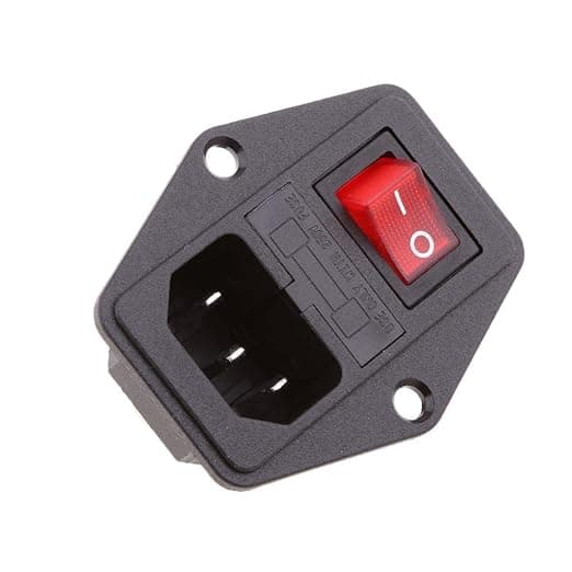 10A 120V 3 Pin Inlet Module Plug Fuse Switch Male Power Socket |eBay Motors | Parts & Accessories | Motorcycle Parts | Electrical & Ignition | Switches