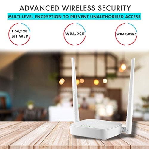 TENDA-N301 N300 WiFi Easy Setup Router | 300Mbps WiFi Speed| Parantal Control | WISP and Repeater Mode 5