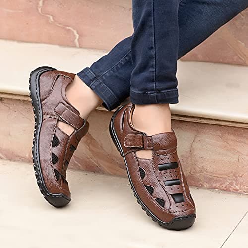 Centrino Men's 3678 Brown Thong Sandals_10 UK (3678-02) 2