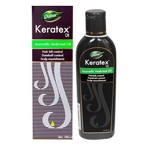 Dabur Keratex Oil Ayurvedic Medicinal Oil Reduces Hairfall, 100 Ml