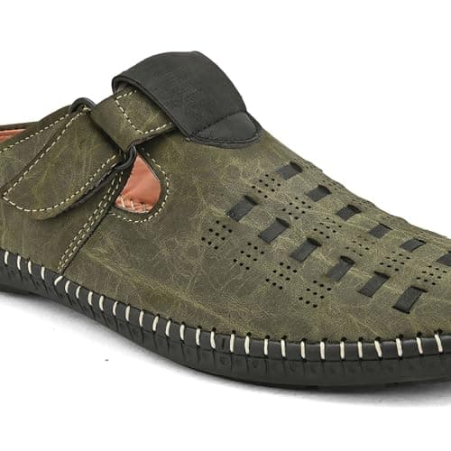 Centrino Mens Sandals 9285-6_OLIVE_9 5