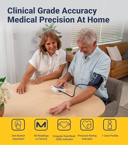 AND UA-651 Digital Blood Pressure Monitor | Best BP Machine for Home Use | Accurate BP Check Machine | Automatic Blood Pressure Monitoring Device (Clinically validated - European Society for Hypertens 5