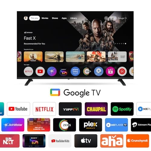 Philips 108 cm (43 inches) 6100 Series Frameless Full HD Smart LED Google TV 43PFT6130/94 3
