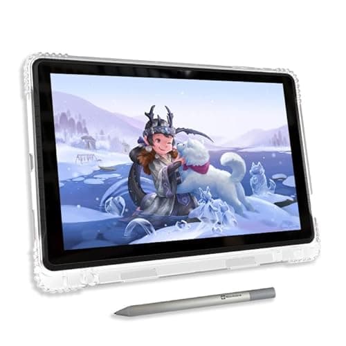 PicassoTab A10 Drawing Tablet • No Computer Needed • 10-inch Screen • Drawing Apps & Tutorials • Stylus • Standalone • Best Gift for Graphic Artists • A10
