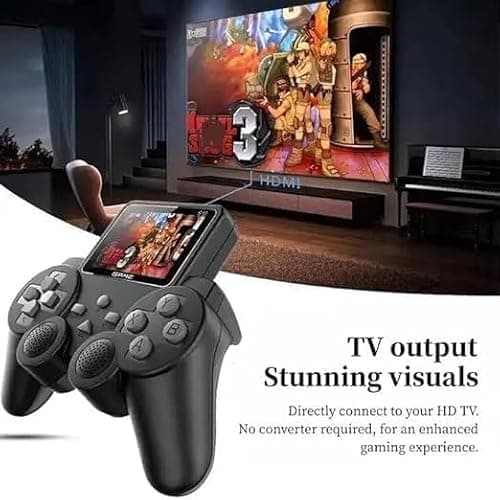 Smartcam® Retro Handheld Gaming Console for Kids & Adults | 520+ Built-in Classic Video Games | Portable Rechargeable Mini Game Player | TV Output | Gift for Boys & Girls Ages 6–14 3