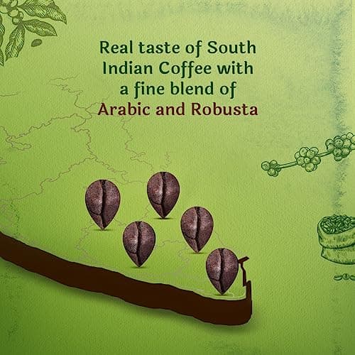 Bru Instant | Aromatic Coffee From South Indian Plantations | Premium Blend of Robusta & Arabica Beans For a Rich Coffee Experience | 200g 4