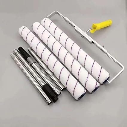 18-Inch Paint Roller Brush for Walls: Smooth, Even Paint Application with 6mm & 9mm Plush Options
