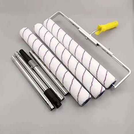 18-Inch Paint Roller Brush for Walls: Smooth, Even Paint Application with 6mm & 9mm Plush Options