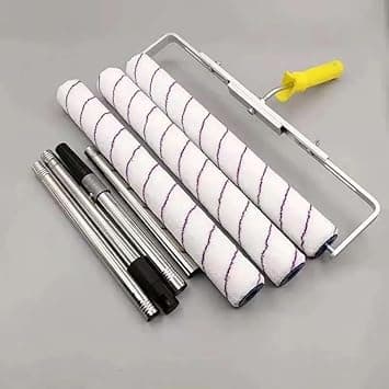 18-Inch Paint Roller Brush for Walls: Smooth, Even Paint Application with 6mm & 9mm Plush Options