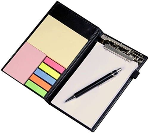 COI Note Pad/Memo Book with Sticky Notes & Clip Holder with Pen for Gifting 2