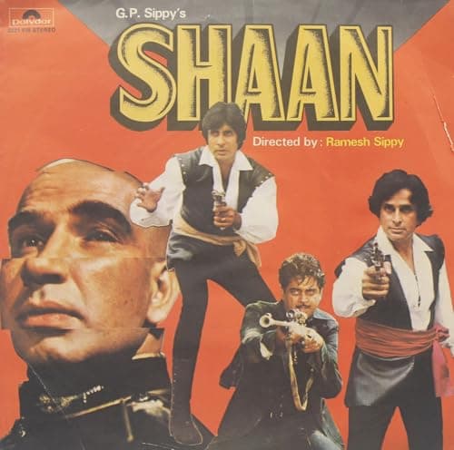 Shaan - 2221 518 -Bollywood 7'' Ep Vinyl Record - Usha Uthup, Mohd. Rafi, Rahul Dev Burman