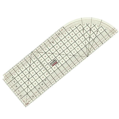 Enakshi Hot Ironing Ruler DIY Handmade Sewing Ruler for Dry or Steam Iron Folding Press|Crafts|Sewing|Quilting |Package Includes:1 Piece Hot Ironing Ruler 4