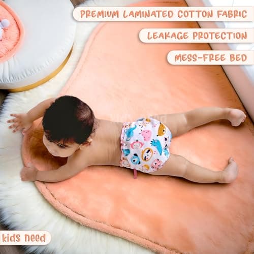 kids need Advance langots for new born 0-6 months, Pack of 3 LARGE size (5-10kg) super soft cotton cloth nappies for new born baby essentials, Reusable washable nappy L1L 5