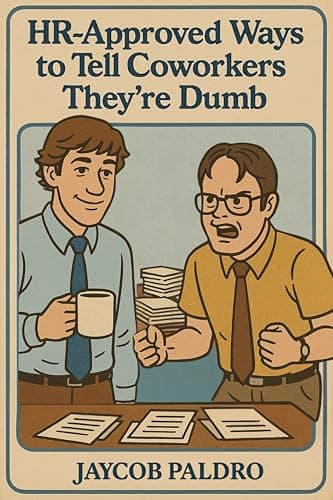 HR-Approved Ways to Tell Coworkers They're Dumb: The Hilarious Handbook to Office Sarcasm, Witty Jokes & Corporate Humor (Funny Gifts for Co-Workers)