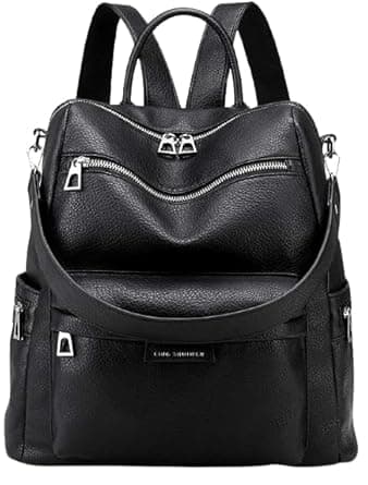 ProArch Leather Backpack for Women Elegant Backpack Purse Ladies Leather Shoulder Fitting Gift for Sister, Mother Bhabhi Birthday Christmas