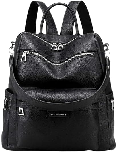 ProArch Leather Backpack for Women Elegant Backpack Purse Ladies Leather Shoulder Fitting Gift for Sister, Mother Bhabhi Birthday Christmas