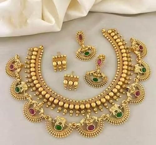 Lightweight Silver Plated Jewellery necklase Set for Women