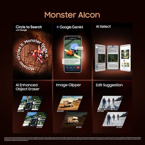 Samsung Galaxy M36 5G Mobile (Serene Green, 6GB RAM, 128GB Storage) | Google Gemini | Without Charger Care Services Damage Protection Plan for 1 Year 4