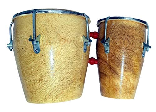 GT manufacturers Professional Two Piece Hand Made Wooden Bango Drum (Yellow) 2