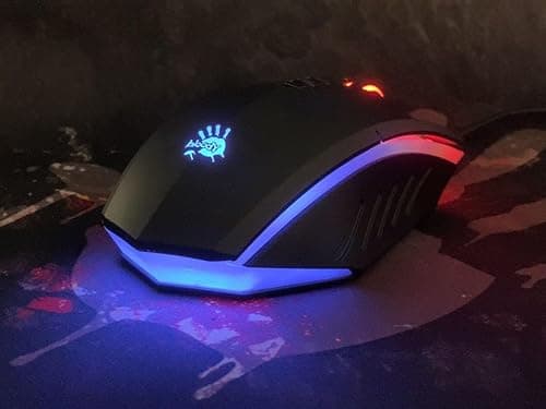 Bloody A70x Optical Gaming Infrared Mouse with Light Strike (LK) Switch & Scroll - Fully Programmable and Advance Macros (A70x-MatteBlack) 4