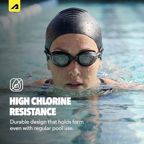 Boldfit Swimming Goggles for Men & Women with Adjustable Strap, Air Tight, for Adults - Classic Black 5