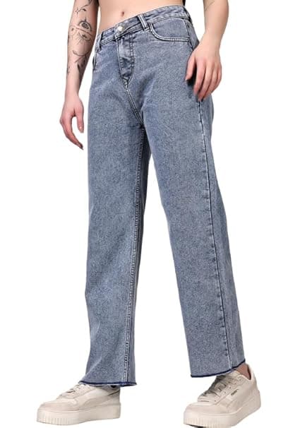London Hills Women's Relaxed Fit High Rise Jeans || Woman Jean's || Women Baggy Jeans || Jean's for Womens || Loose Jean for Women's || Oversized Woman baggys