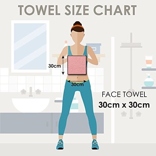 Story@Home Combo of 100% Cotton Face Towel Set, 450 GSM (30 cm X 30 cm)(Pack of 10, Navy Blue) 5