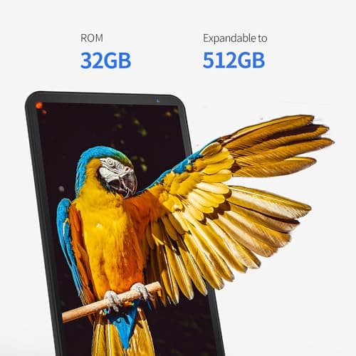 Wishtel IRA S1 Wi-Fi Only | 7 Inch IPS Display Tablet & 2GB RAM & 32GB ROM | 6000mAh Battery |Android 13 |1.46 GHz Quad Core Processor | Included Free Accessories (Charger) 5
