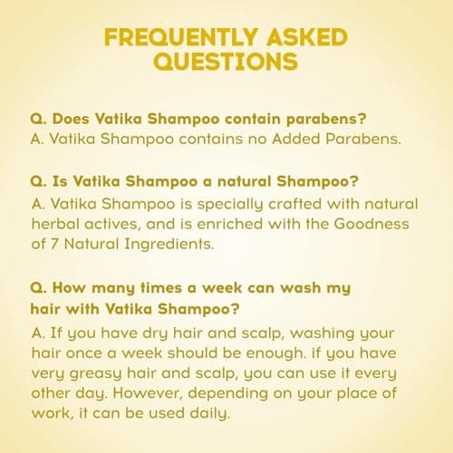 Dabur Vatika Lemon Anti-Dandruff Shampoo - 1 L | Reduces Dandruff from 1st Wash | Moisturises Scalp | Provides Gentle Cleansing, Conditioning & Nourishment to Hair 5